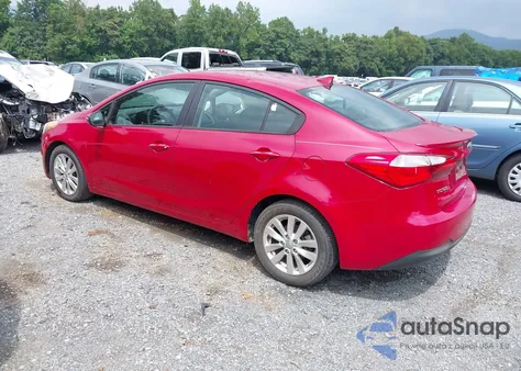 2016 Kia Forte Lx из США, поврежденный, VIN KNAFX4A63G5443706